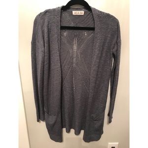 Knit cardigan